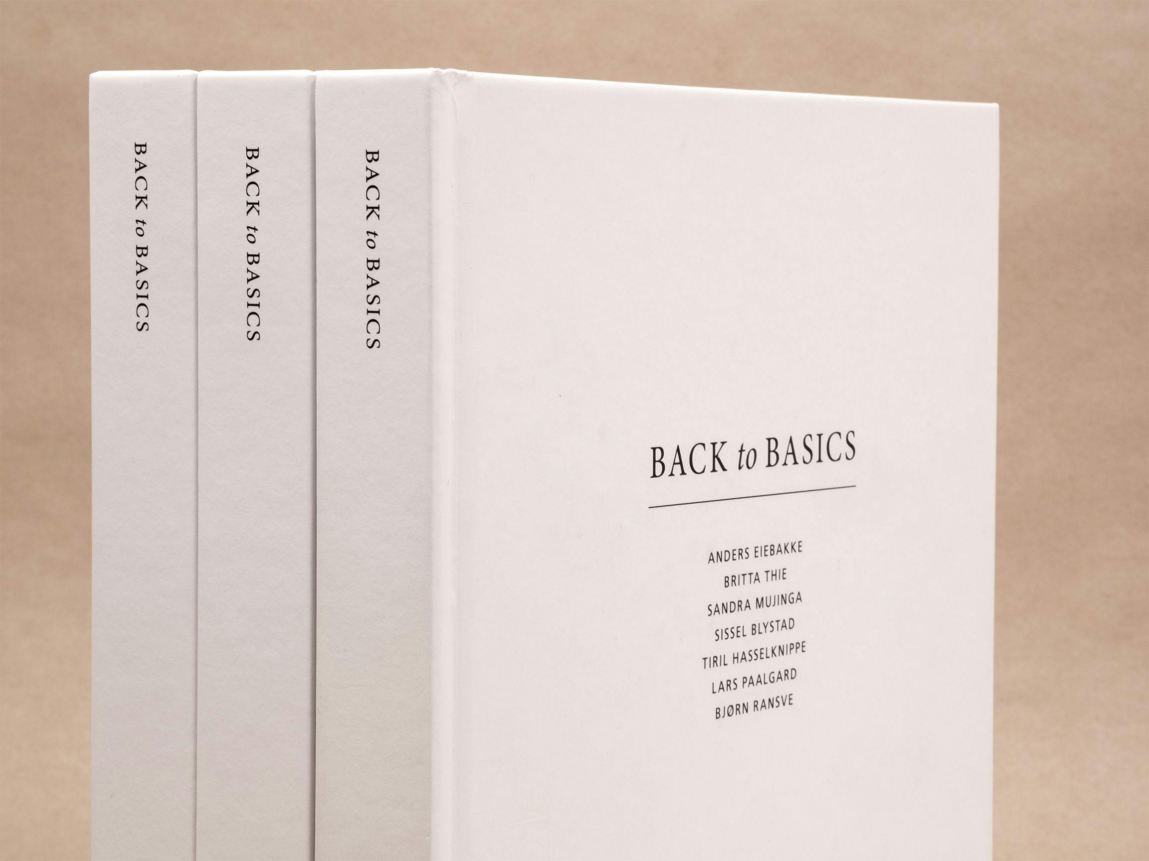 Katalog til utstillingen BACK to BASICS (Hovedbygningen)